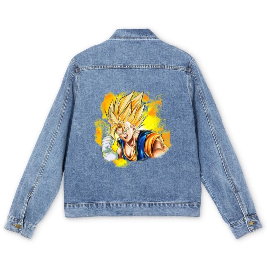 Discover VEGITO SUPER SAIYAN Men's Denim Jackets