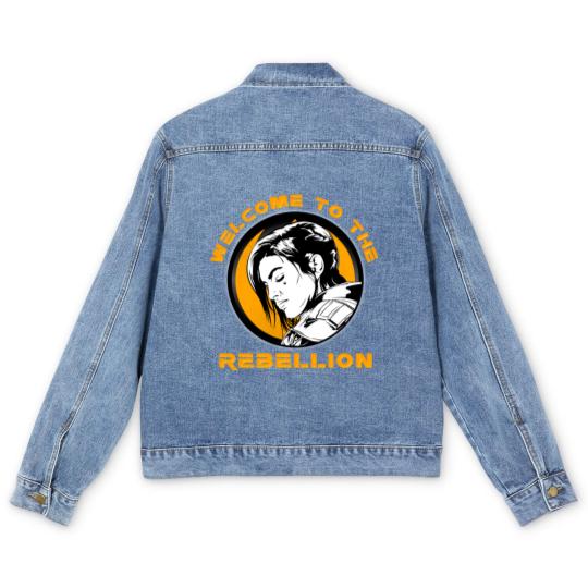 Discover Gina Carano - Welcome to the Rebellion Men's Denim Jackets