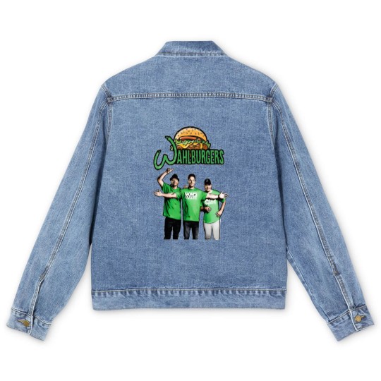 Discover Wahlburgers Tie Dye Men's Denim Jackets