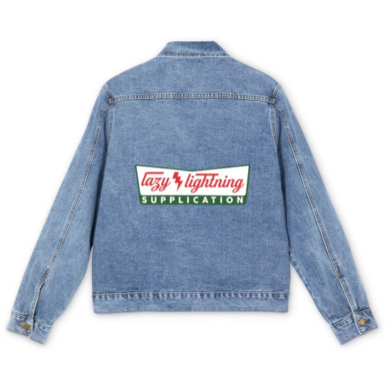 Discover lazy lightning crispy creme Men's Denim Jackets