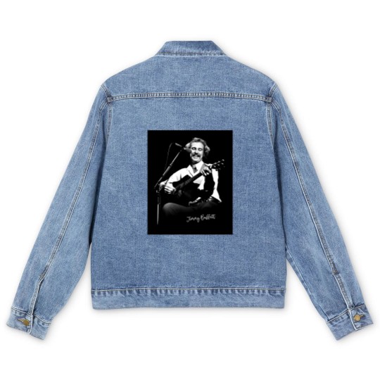 Discover Jimmy Buffett - Jimmy Buffett Rest In Peace - Men's Denim Jackets