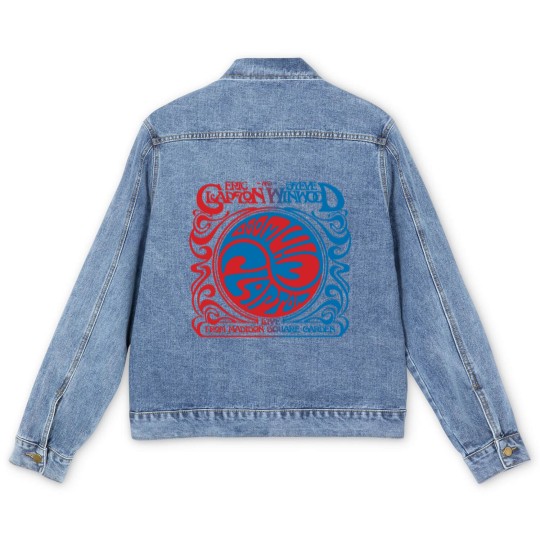 Discover Eric Clapton Steve Wiod Live from Madison Square Garden Men's Denim Jackets