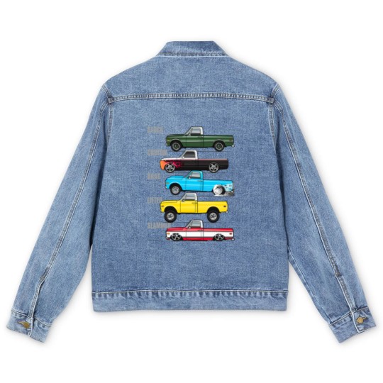 Discover 69-72 Classic Trucks - Chevy Trucks - Men's Denim Jackets