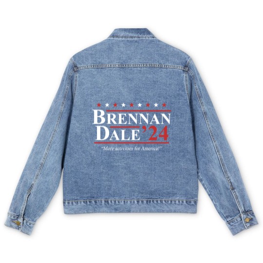 Discover Step Brothers Brennan Dale 2024 Election Men's Denim Jackets