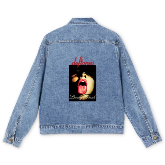 Discover Men's Denim Jackets Style Vintage Deftone beauty school