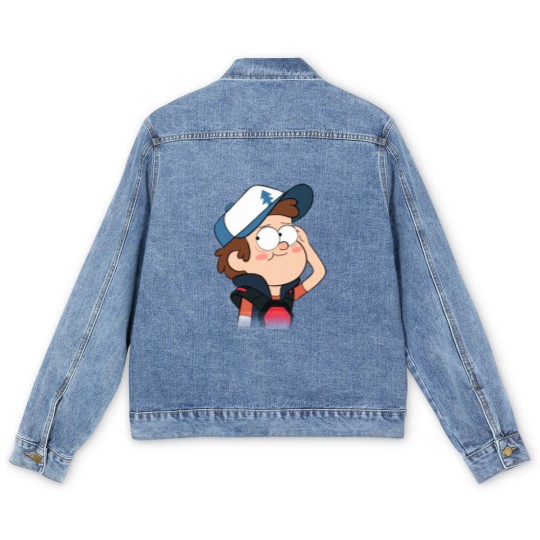 Discover Dipper Pines - Gravity Falls Men's Denim Jackets