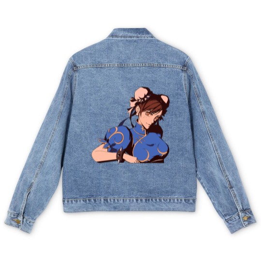 Discover Chun li Men's Denim Jackets