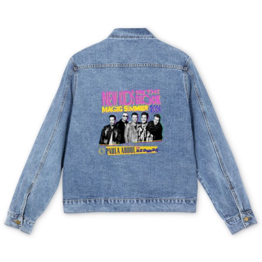 Discover NK on The Block The Magic Summer Tour 2024 Men's Denim Jackets