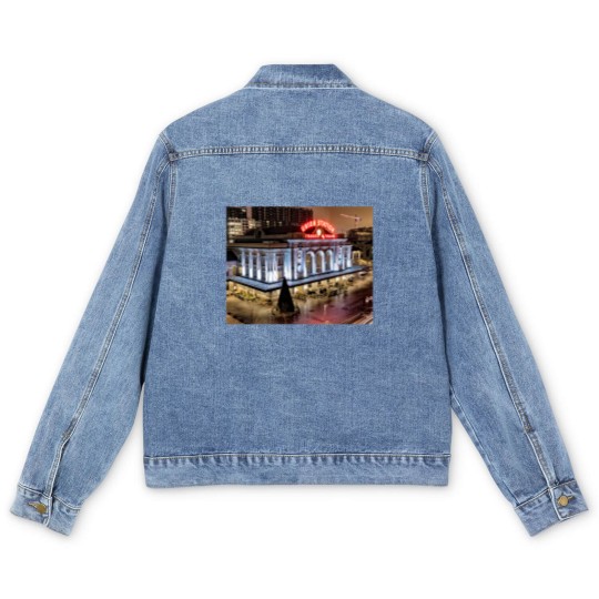 Discover Union Station - Denver Men's Denim Jackets