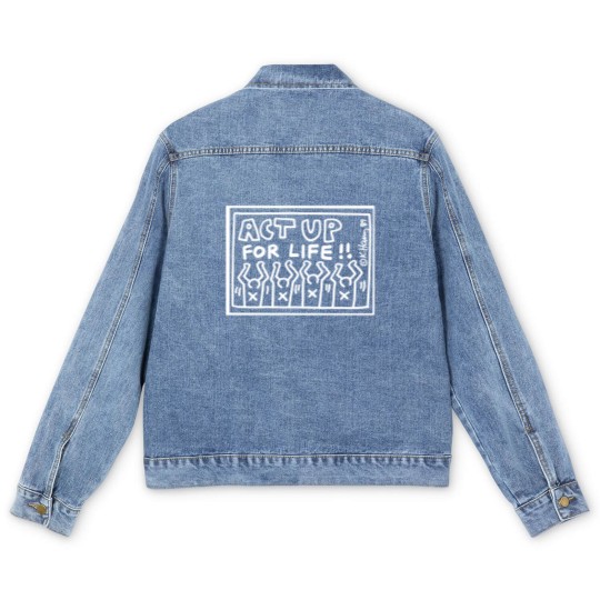 Discover Keith Haring Pop Art 1980s Men Women Unisex Jersey Men's Denim Jackets