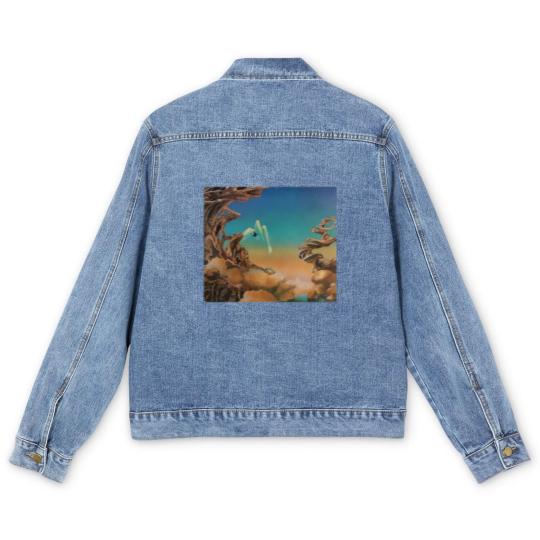 Discover yes band Men's Denim Jackets