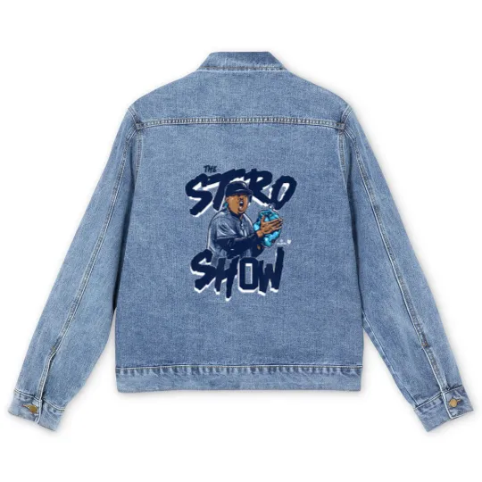 Discover marcus stroman stro show new york baseball Men's Denim Jackets