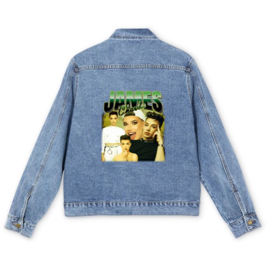 Discover Vintage 90s James Charles Men's Denim Jackets, James Charles Men's Denim Jackets,