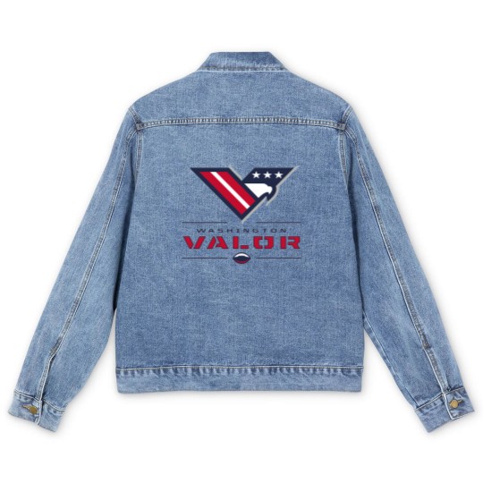 Discover Washington Valor Men's Denim Jackets