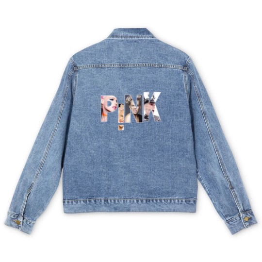 Discover Pink Singer  2024 Tour Men's Denim Jackets