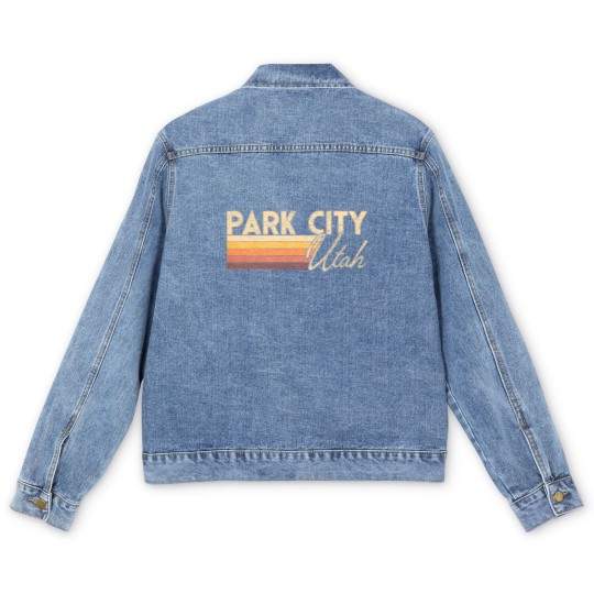 Discover Park City Utah - Park City Utah - Men's Denim Jackets
