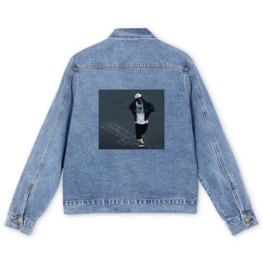Discover Kendrick Lamar Hopscotch Not Like Us A Minor Premium Cotton Men's Denim Jackets