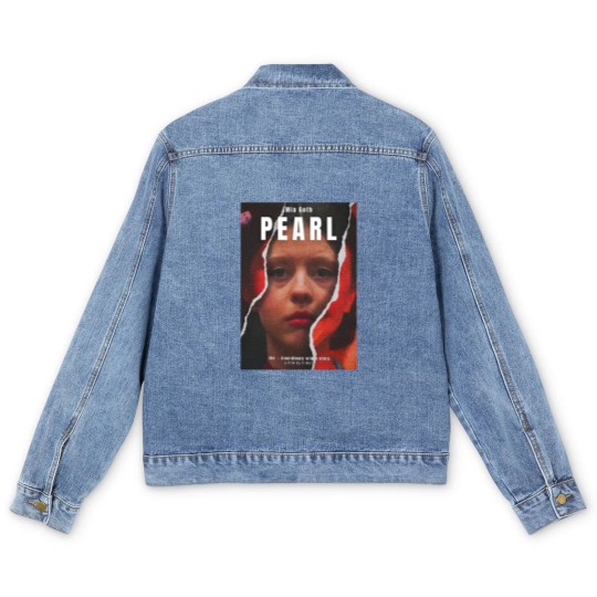 Discover Pearl Movie Unisex Men's Denim Jackets, Mia Goth