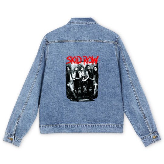 Discover Vintage Poster SKIDD ROW 90s Men's Denim Jackets