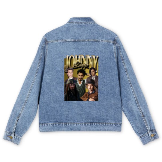 Discover Retro Johnny Depp Men's Denim Jackets -Johnny Depp
