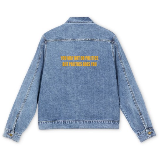 Discover Doing Politics Men's Denim Jackets