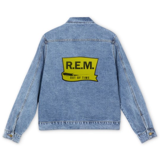 Discover R.E.M. REM band Men's Denim Jackets