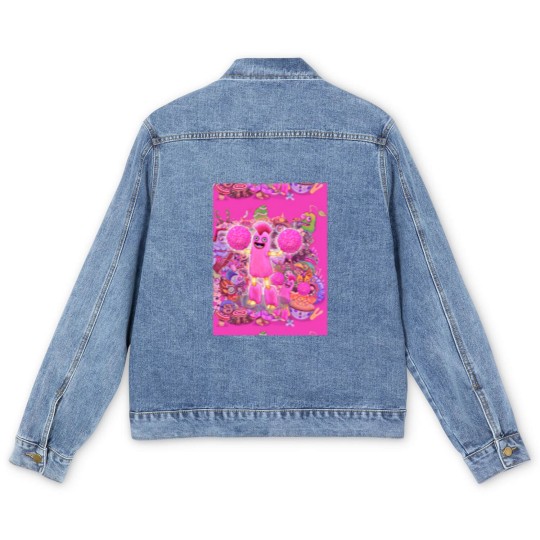 Discover My Singing Monsters characters Pompom Graphic Men's Denim Jackets