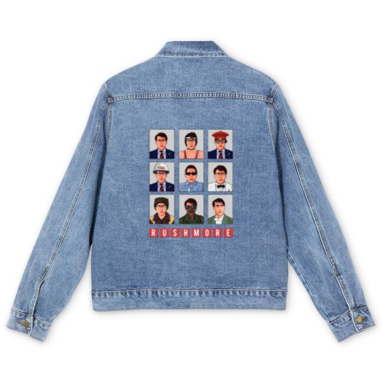 Discover Rushmore Max Fischer Grid Men's Denim Jackets