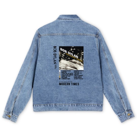 Discover Bob Dylan - Modern Times Gift For Fan Men's Denim Jackets