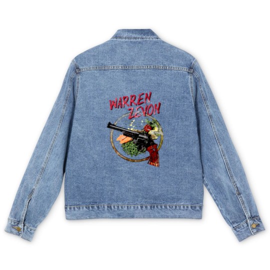 Discover ren Zevon Lawyers s And Money Excitable Boy art Men's Denim Jackets