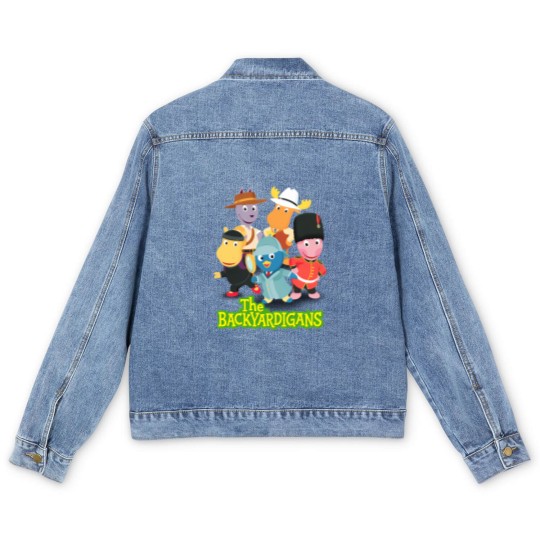 Discover After that it’s all learned the backyardigans Men's Denim Jackets