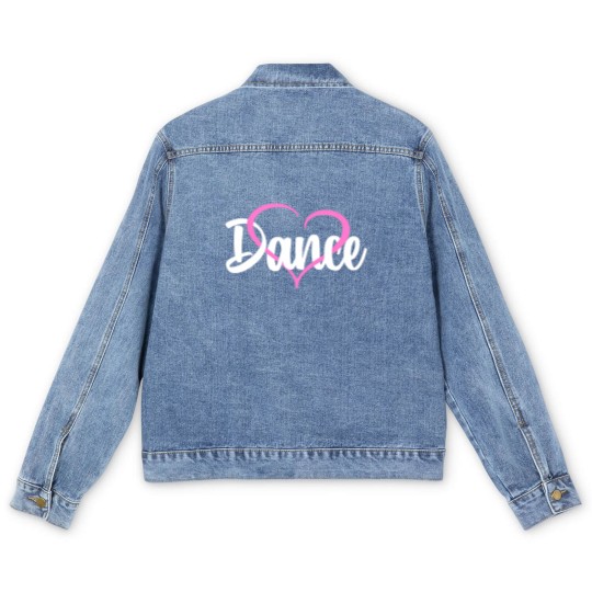 Discover Cool Dance For Women Girls Ballroom Lyrical Hip Men's Denim Jackets