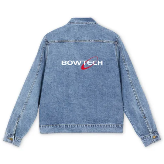 Discover Bowtech Archery Logo Men's Denim Jackets