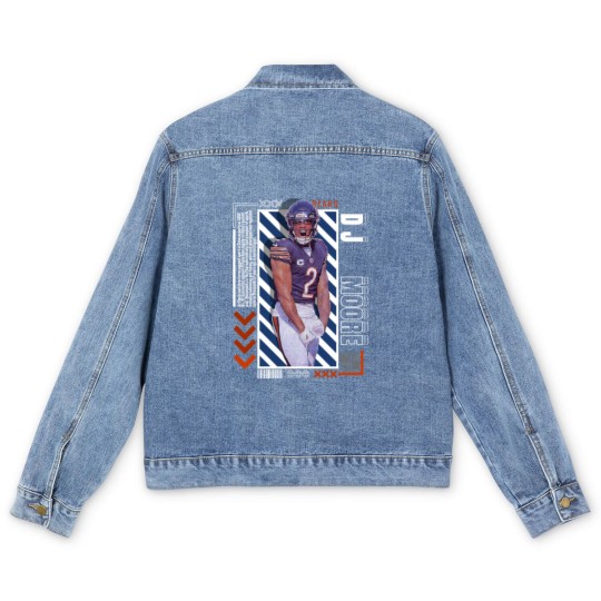 Discover Dj Moore Paper Poster Version 10 Men's Denim Jackets