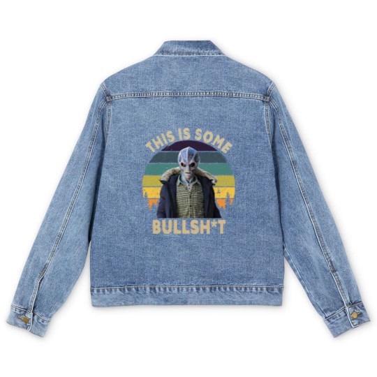 Discover This Is Some Bullsht Men's Denim Jackets