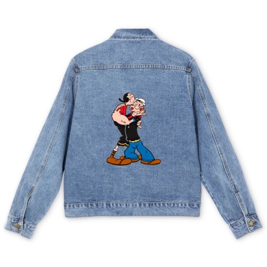 Discover Popeye and Olive Active Men's Denim Jackets