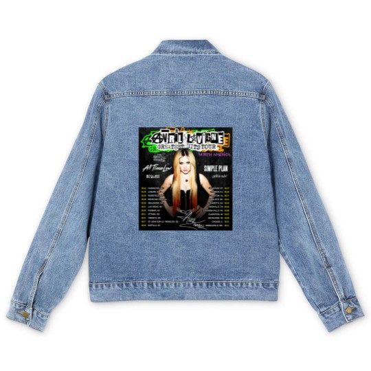 Discover Avril Lavigne Summer 2024 Men's Denim Jackets