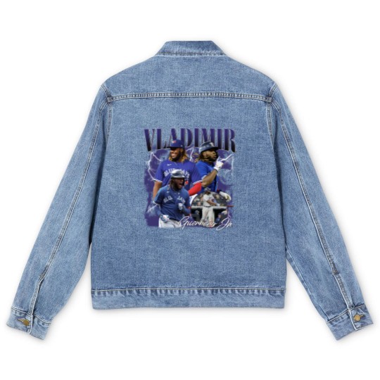 Discover Vintage Vla.dimir Guerrero Jr Baseball Men's Denim Jackets