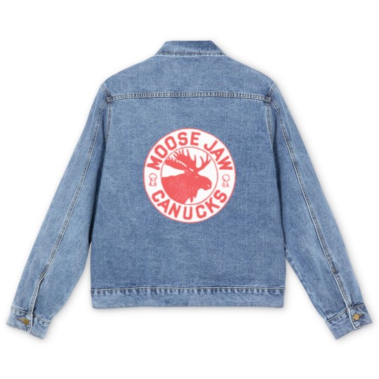 Discover Moose Jaw Canucks Hockey Men's Denim Jackets