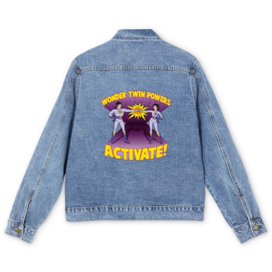 Discover Wonder Twin Powers Activate Men's Denim Jackets