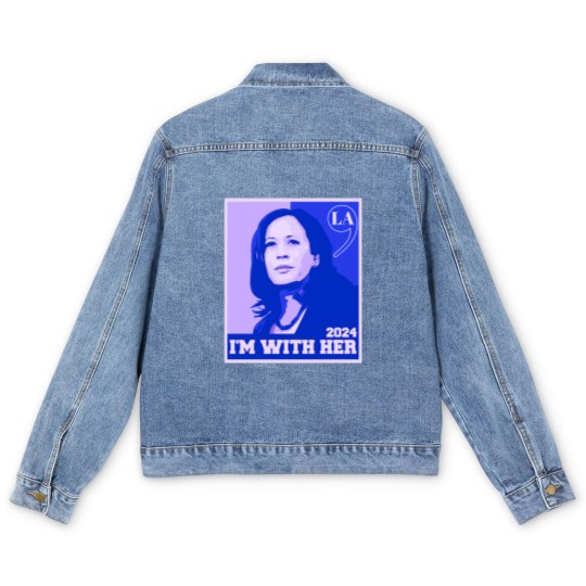 Discover Kamala-Harris - Kamala Harris - Men's Denim Jackets