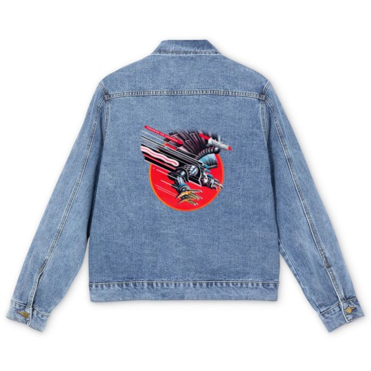 Discover JUDAS PRIEST Men's Denim Jackets Screaming For Vengeance Special Men's Denim Jackets
