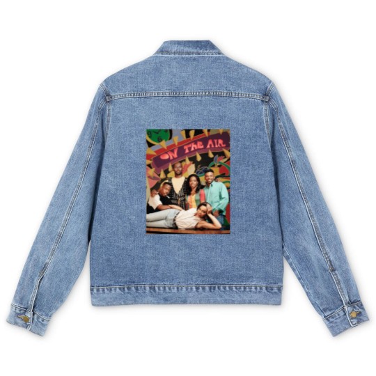 Discover Black 90s sitcom Men's Denim Jackets