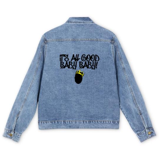 Discover Notorious B.I.G - It's All Good Baby Baby! Men's Denim Jackets