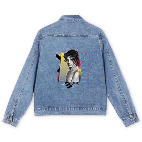 Discover Retro 80s Styled INXS Men's Denim Jackets