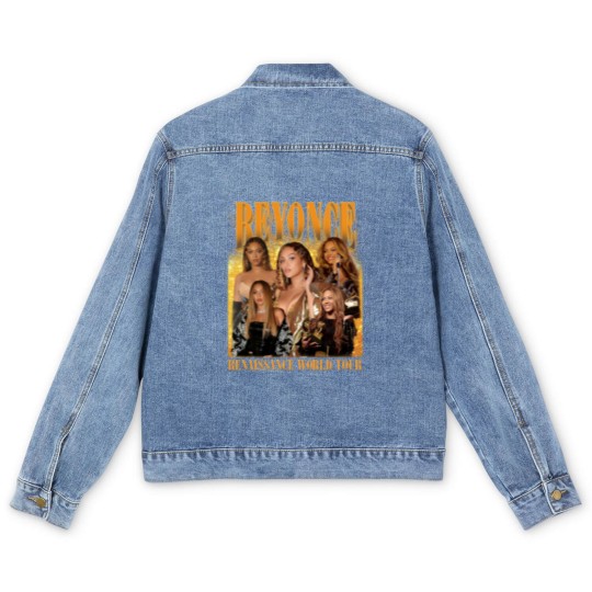 Discover Beyonce, Renaissance 2023 World Tour, Vintage Beyonce  2023, Beyonce Men's Denim Jackets