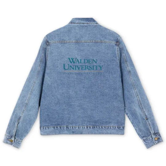 Discover Walden University Established 1970 Men's Denim Jackets