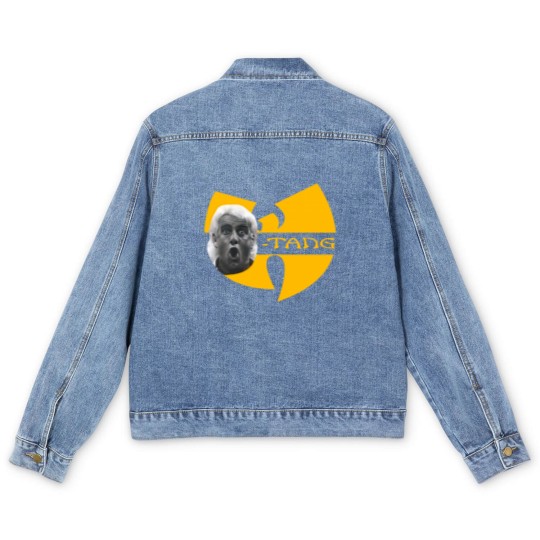 Discover Wooo-Tang Rick Flair WOO Funny Parody Men's Denim Jackets