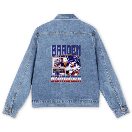 Discover Braden Schneider Men's Denim Jackets Ice Hockey American