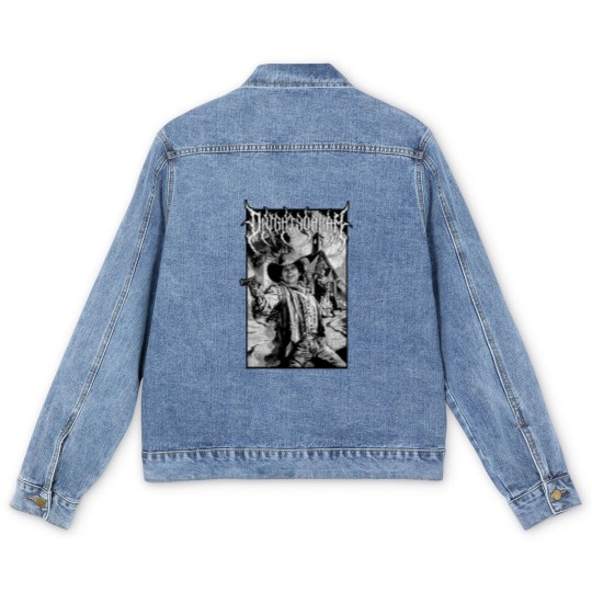 Discover Dwight Yoakam Gunslinger Black Metal Men's Denim Jackets